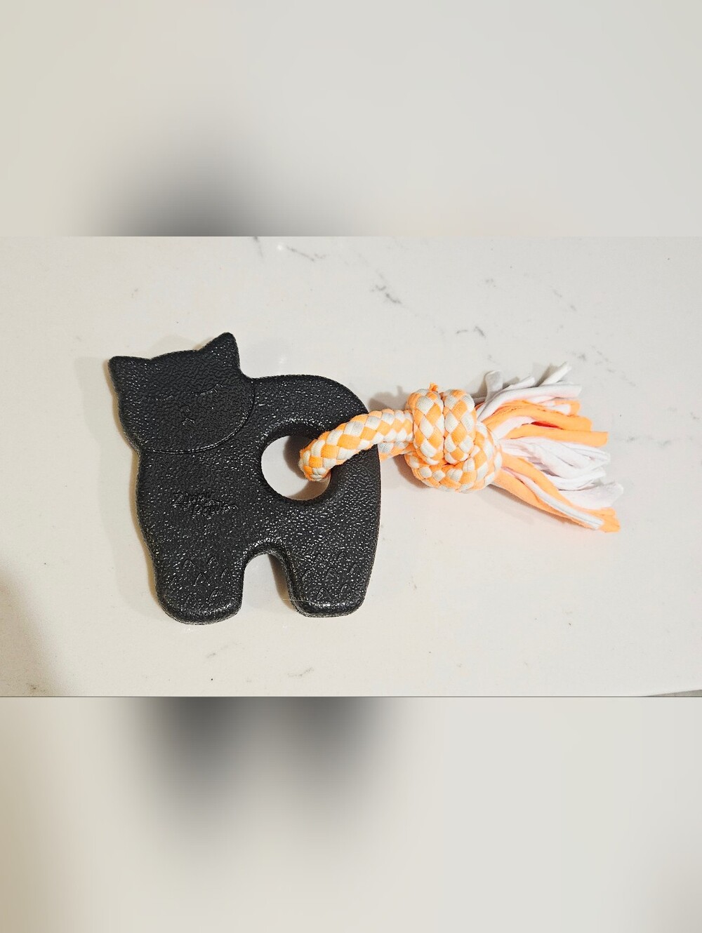 ZippyPaws Halloween ZippyTuff Teetherz Black Cat Dog Teething Toy
